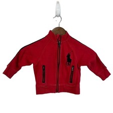 Polo Ralph Lauren Toddler Jacket Big Pony Full Zip Long Sleeve Sweater Size 2T