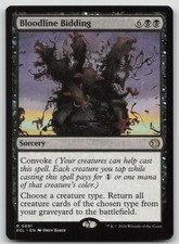 Bloodline Bidding 91 ECL MTG Rare NM
