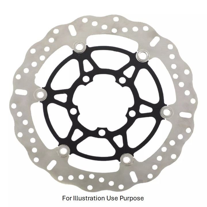 EBC S/Steel Cont XC Brake Disc FRHS for Triumph Daytona 675 R Nissin R 2011-12