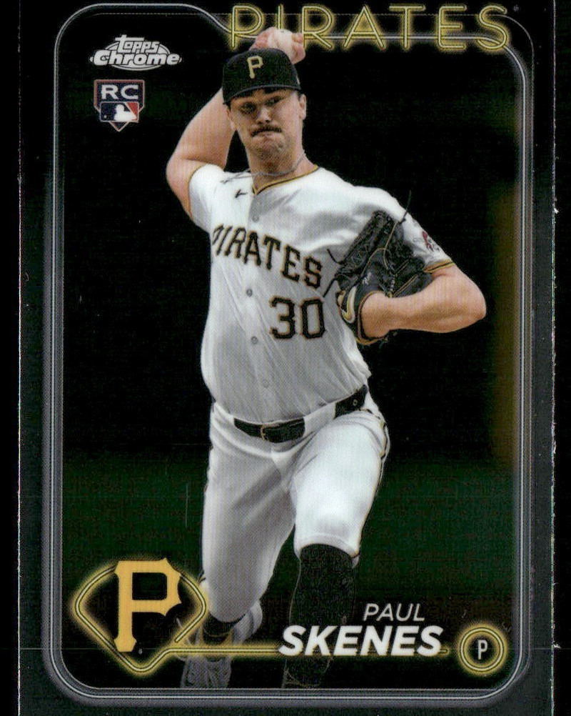 2024 Topps Chrome Update Series - Paul Skenes #USC88 (RC) Rookie PIRATES
