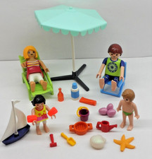 Ferientag am Strand + Familie Sammlung Figur Urlaub Figuren Summer Fun Playmobil