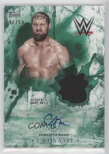 2018 WWE Undisputed Relic Green 42/50 Michael Mcgillicutty Curtis Axel Auto 0c3