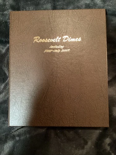Roosevelt Dimes 1946-2020 with Proofs PDSS (241 )Coins In Dansco