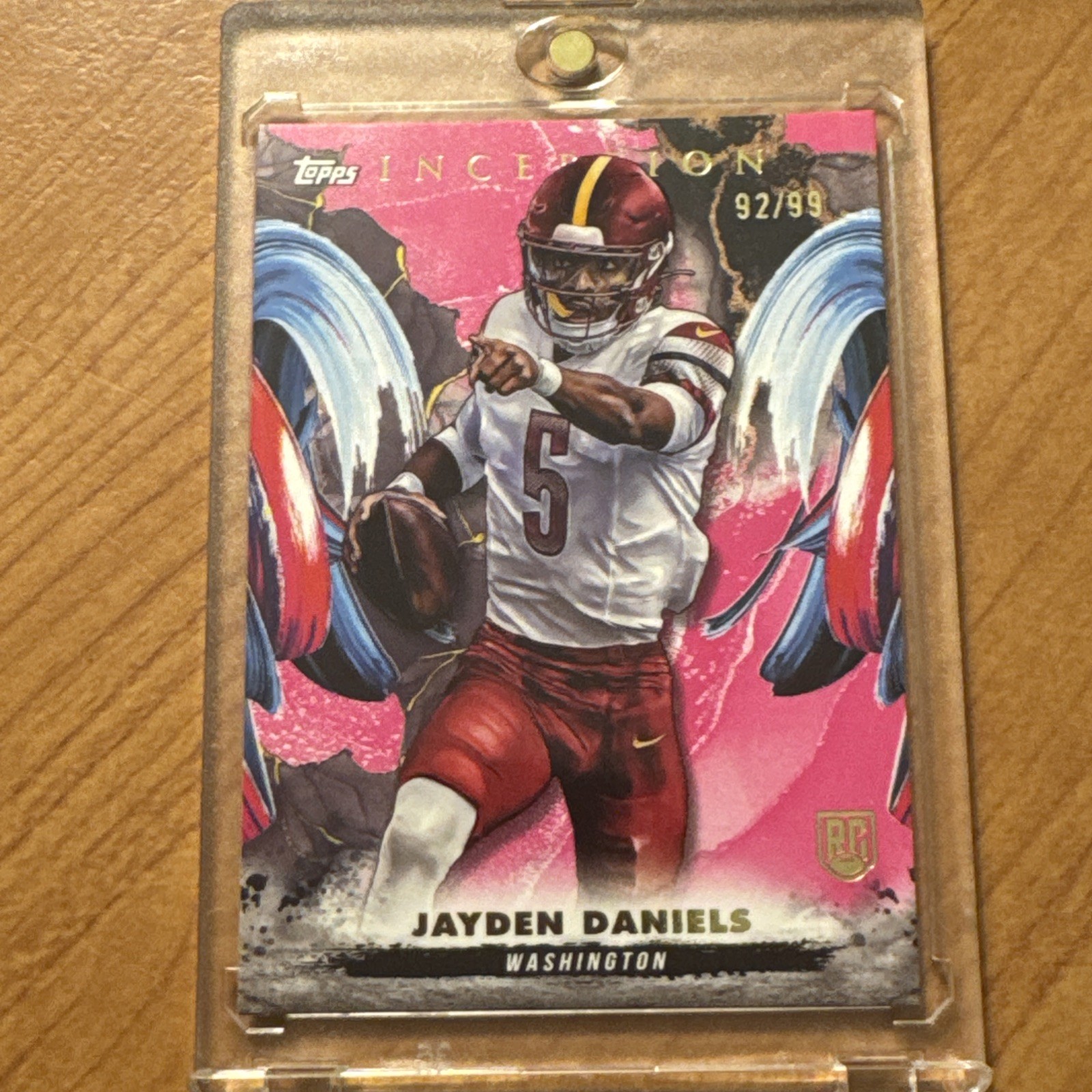 2024 Topps Inception - Jayden Daniels #159 Magenta /99 (RC) Commanders