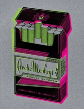 Arctic Monkeys 08/07/14 Staples Center Los Angeles - 8.5"x11" Concert Art Print