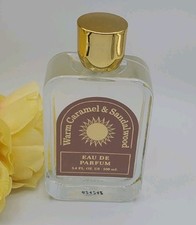 Warm Caramel & Sandalwood Eau de Parfum Spray 3.4 fl oz New Without Box USA Made