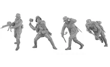 Mon Model 1/35 German Army Assault Troops Plastic Model MHS010