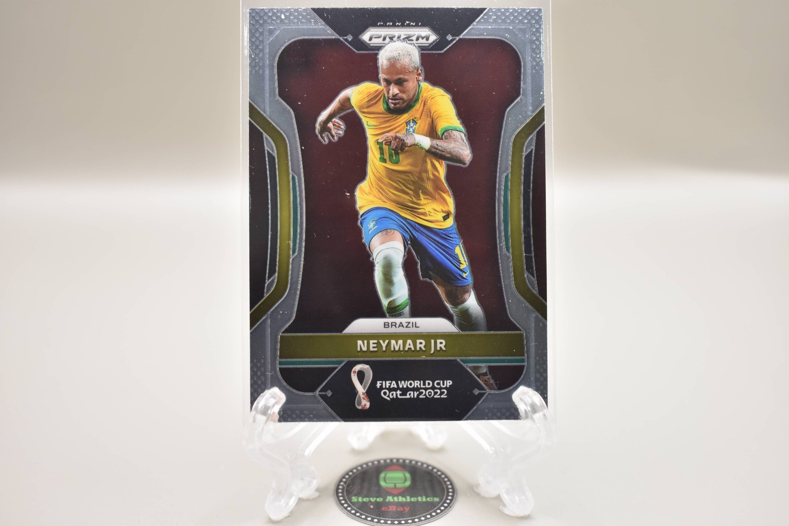 Neymar Jr. Brazil 2022 Panini Prizm FIFA World Cup Card #32