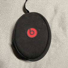 Beats by Dr. Dre Black Replacement Headphones Case Soft Zip Pouch