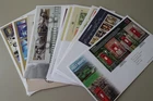 * GB Fine Collection of 10 Different MINIATURE SHEET First Day Covers FDCs