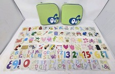 Cuttlekids Cuttlebug Lot 81 Die Cut w/ 2 Zipper Cases w/ 2 Alphabet Sets  Misc