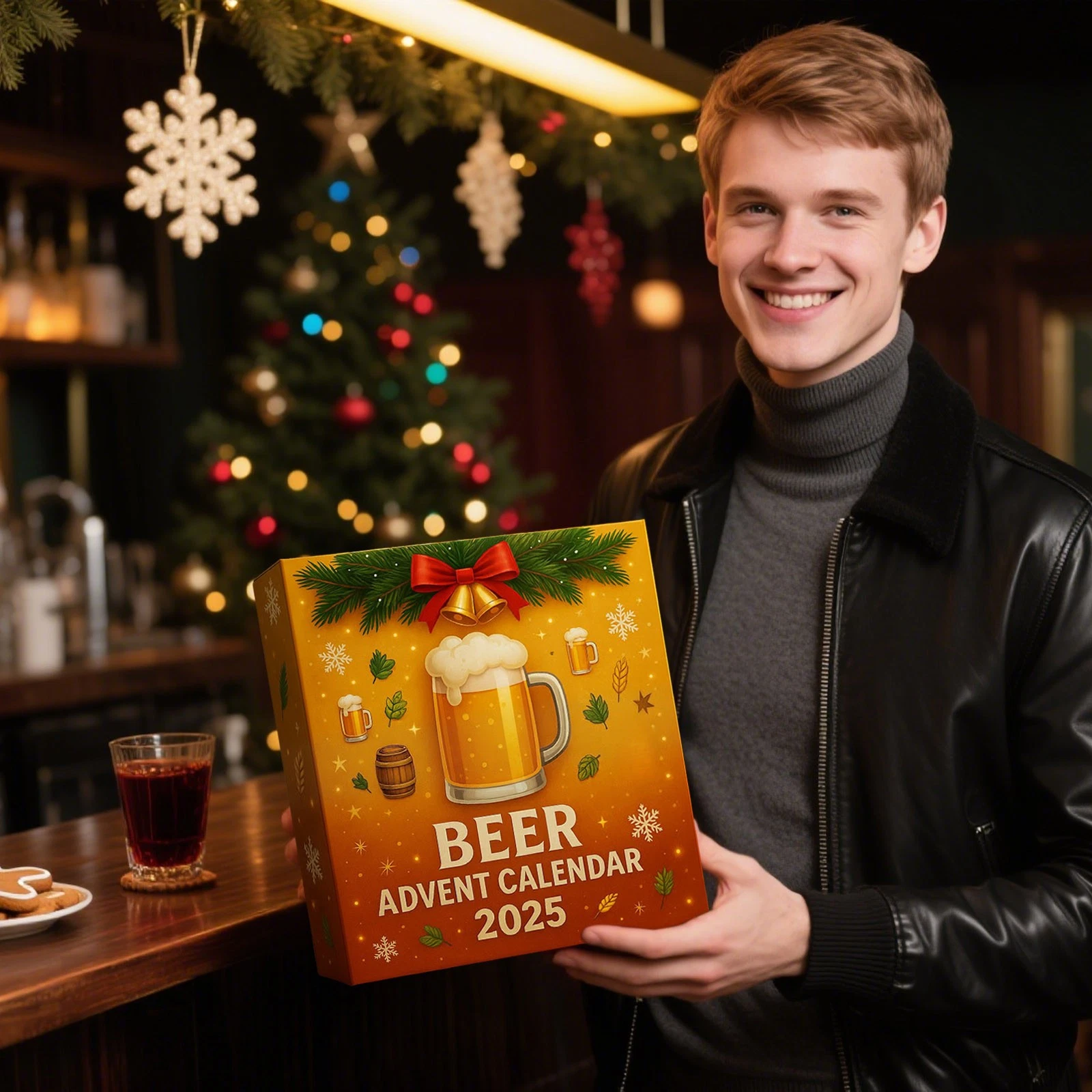 Countdown Beer Advent Calendar 2025 – 24 Days Christmas Countdown 2D Blind Boxes