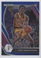 2021-22 Panini Prizm Draft Picks Blue Prizm 170/199 Josh Christopher #22 0x2a