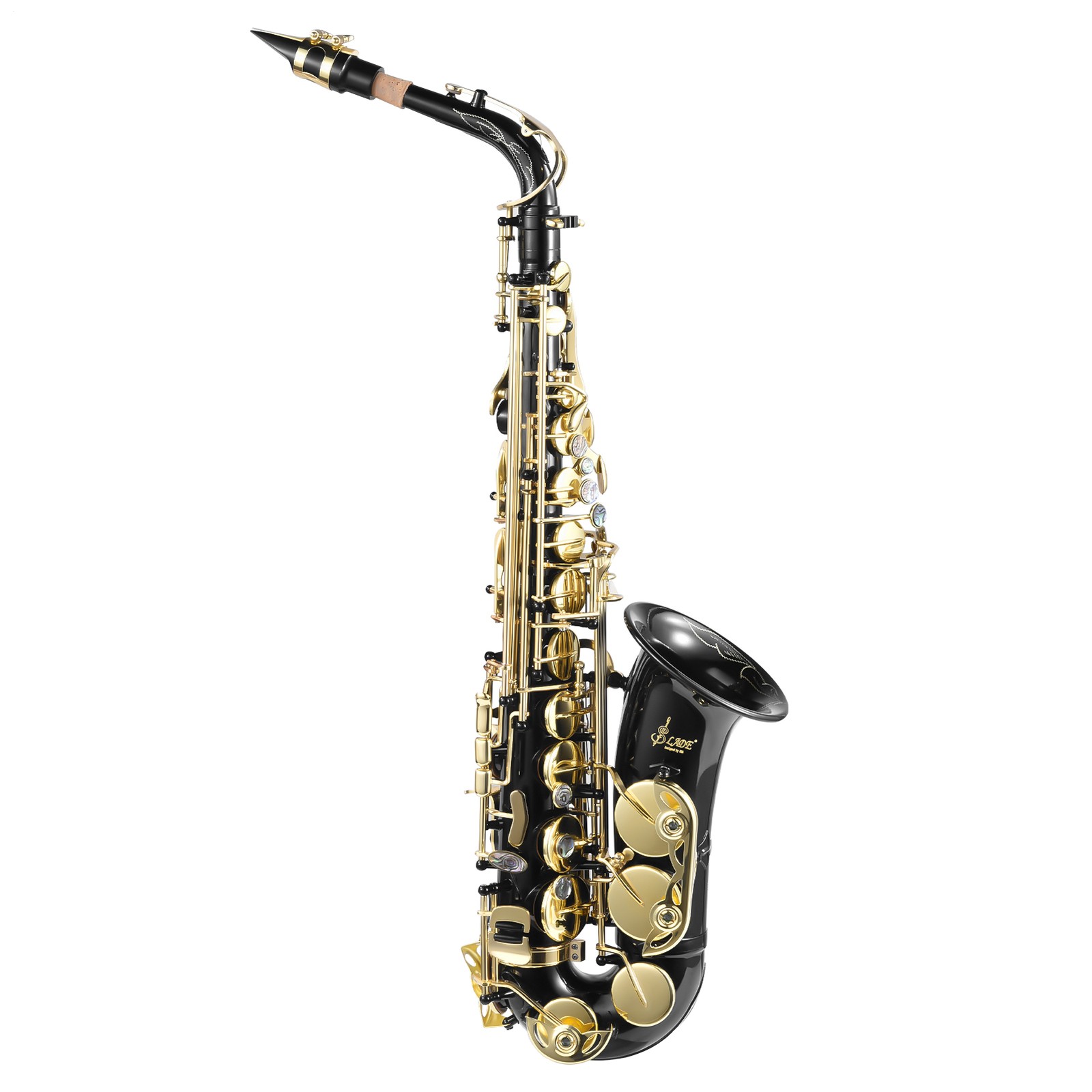New Brass Eb Alto Saxophone Sax Gold with Case Student Beginner & Accessories---