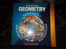 Geometry - Teacher's Edition - Hardcover, by Ron Larson; Laurie - Acceptable