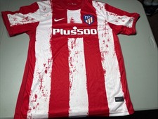 Atletico Madrid 2021-22 Home Football Soccer Jersey Nike Menʼs Size XXL