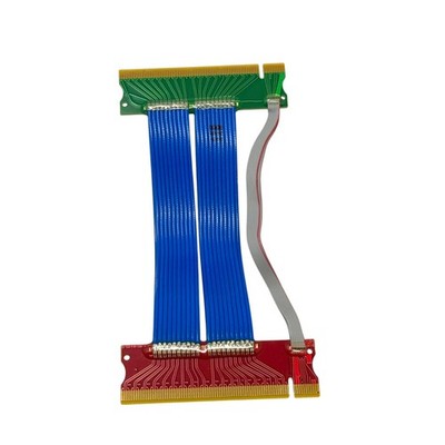 PCIe x16 Flexible Riser Extension Cable Ribbon Card Male to Female High Speed
