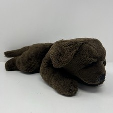 Animal Alley Brown Labrador Puppy Dog Plush Toys R Us Beanie Stuffed Animal 13  