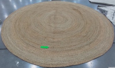 NATURAL 10'-0'' x 10'-0'' Broken Thread Rug, Reduced Price 1172797228 NFB249A-10R
