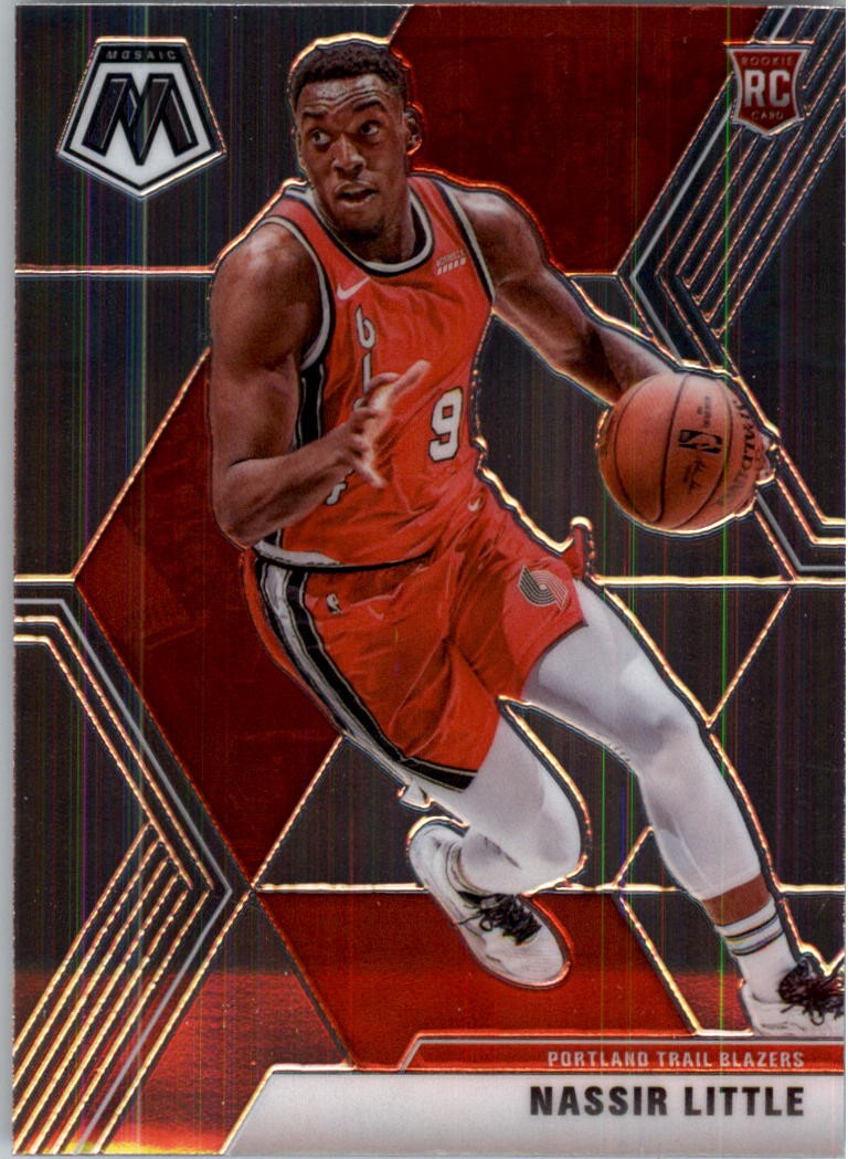 2019-20 Panini Mosaic #247 Nassir Little RC - BSK