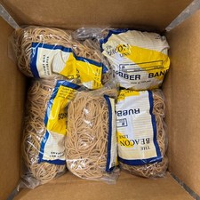 Size 16 PCI Natural Rubber Bands 5 lbs 7.50/lb Save 50 Free Shipping