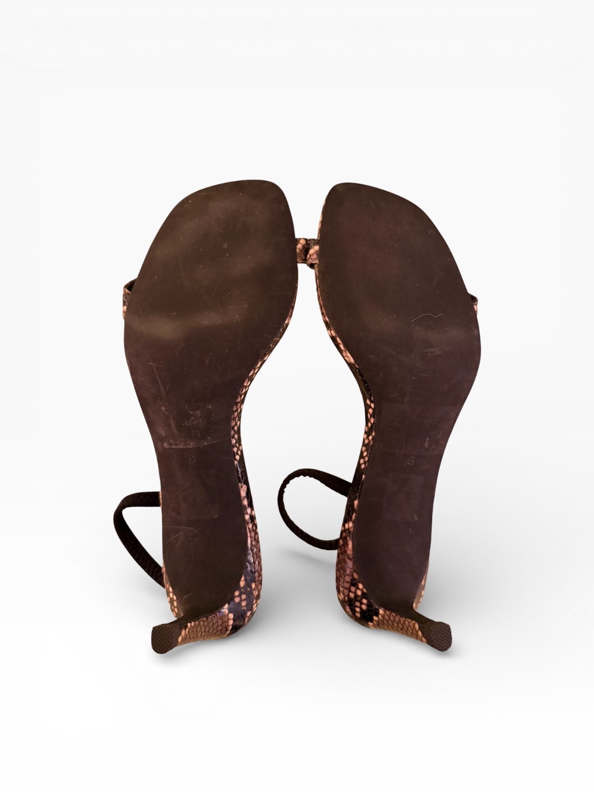 Jeffrey Campbell Snake Python Print Kitten Heel S… - image 6