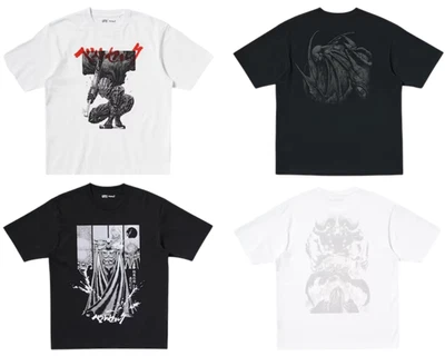 Uniqlo UT Berserk Guts T-Shirt Manga Curation Kentaro Miura Limited Stock Rare - Photo 1/2