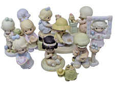 Vintage Precious Moments Members Only Figurines Lot Of 11 No Boxes