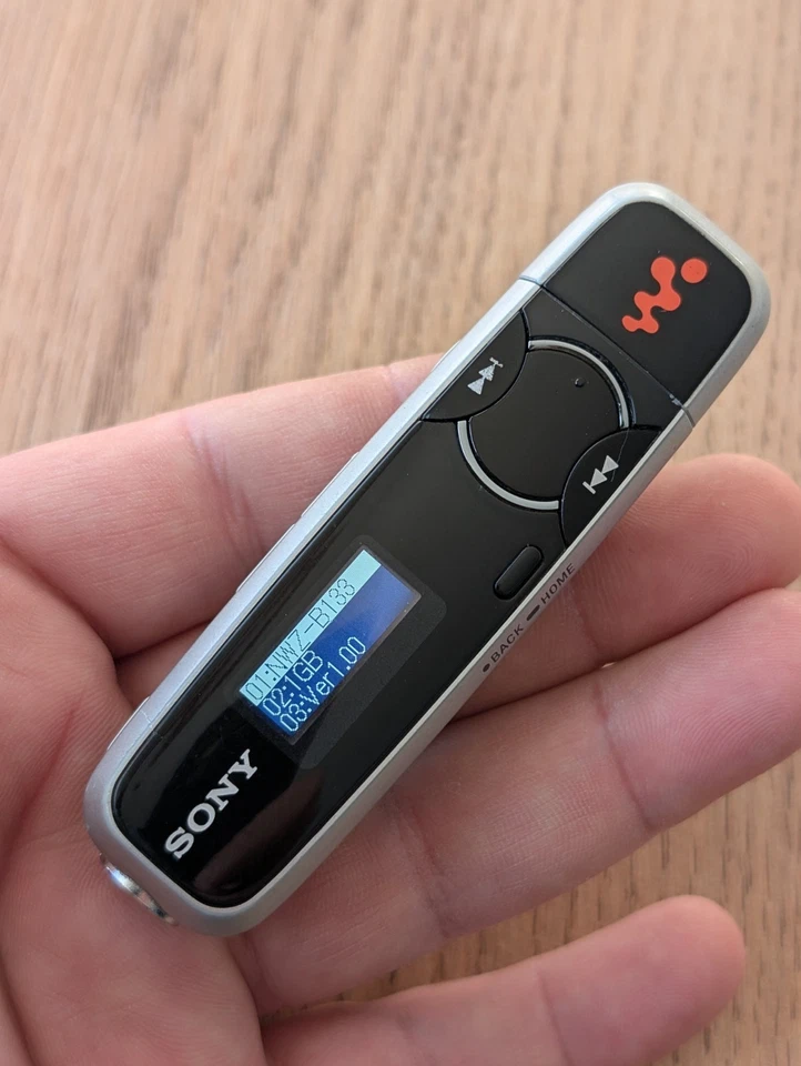Reproductor de MP3 Sony NWZ-B133 - 1 GB - Grabación de voz - ¡Perfecto! - Imagen 2 de 4