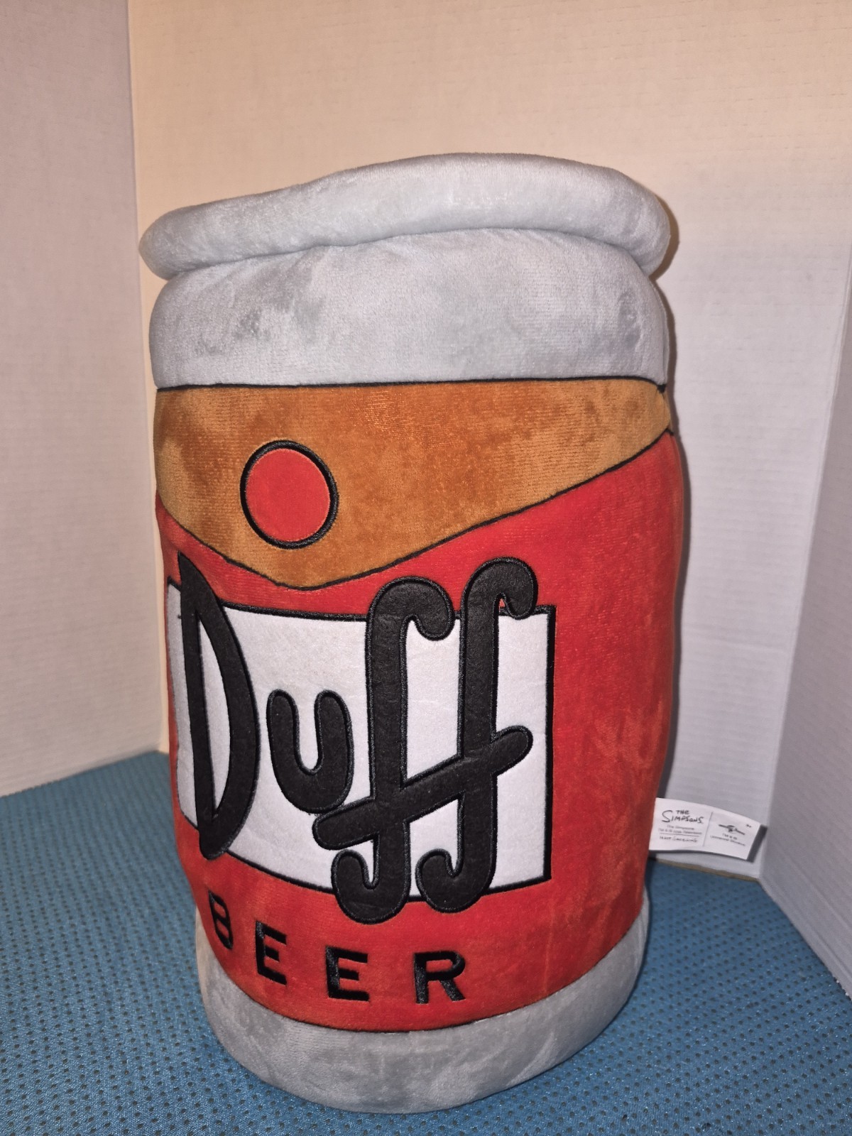 Universal Studios Exclusive The Simpsons DUFF BEER Can 17” Pillow Plush