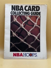 NBA Hoops NBA Card Collecting Guide Booklet 1989 Vintage Used 
