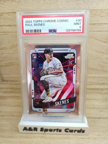 2024 Topps Chrome Cosmic - Paul Skenes RC - PSA 9 Mint - Rookie Pirates