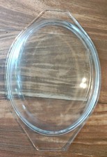 PYREX 943 C 33 Clear Glass Oval Replacement LID Vintage Casserole MCM LID ONLY