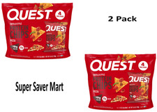 2 Pack Quest Tortilla Style Protein Chips, 19g Protein,Pizza Flavor