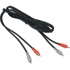 Hosa Dual RCA-RCA Cable 9.9 ft.