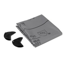 Oatey PVC Shower Pan Liner Kit Gray 5x6 - Waterproof  Durable