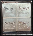Elemental - Four .999 Fine Silver Half Ounce Snaps - 2 Ounces Total Bar