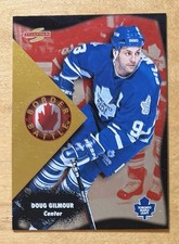 1995-96 Score Border Battle #5 Doug Gilmour Maple Leafs NM+