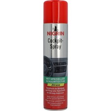 NIGRIN Cockpit Spray Zitronen Duft Cockpit Pflege Reiniger Kfz Auto 400ml