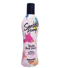 Supre Tan Sunset Peony Beachy Black Bronzer Tanning Bed Lotion 8 oz