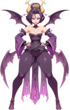 Lilithmon Demon Lord Vinyl Car Decal Sticker 7" Weatherproof