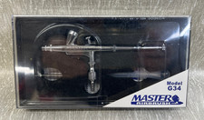 Master Airbrush G34 Dual-Action Gravity Feed Airbrush Set Kit , Hobby Auto Cake