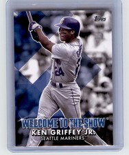 2022 Topps #WTTS-4 Ken Griffey Jr. Welcome to the Show Seattle Mariners