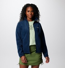 Columbia Women s Benton Springs Full Zip Fleece Jacket Columbia Navy