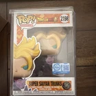 Funko Pop Dragon Ball Super Saiyan Trunks  Chase GITD 2198 Exclusive hard case