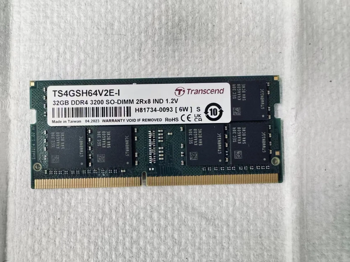 Transcend SO-DIMM Computer Memory (RAM) for sale | eBay