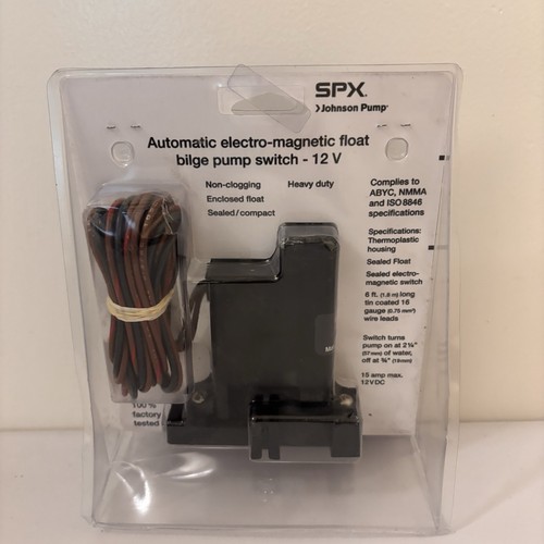 Johnson Pump SPX Bomba de Sentina Automática Interruptor de Flotador Electrónico (3615) 12v - Imagen 7 de 10