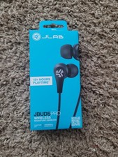 Jlab JBuds Pro Signature bluetooth Wired Earbuds In-Ear Black NEW OPENED
