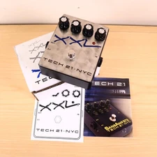 Tech 21 XXL Guitar Edition Overdrive Stomp Box with Warp