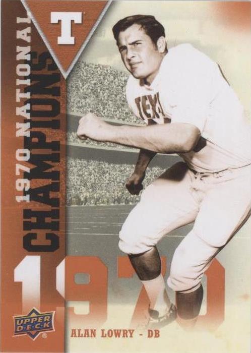 2011 Upper Deck University of Texas Alan Lowry #NC-AL - 1 of 2
